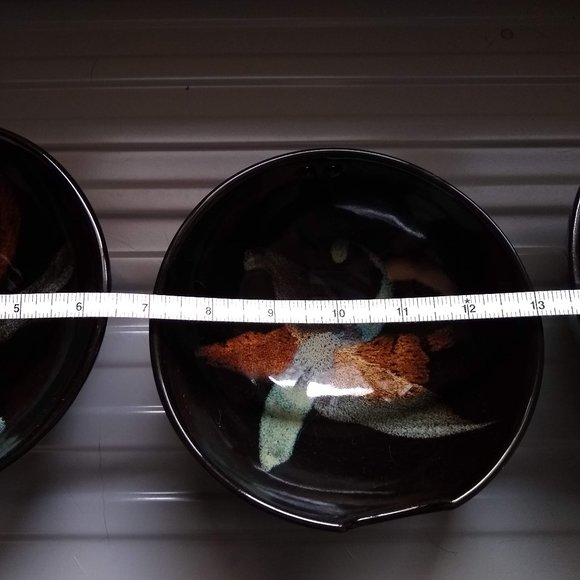 vintage Studio 55 set of 3 small Splash stir fry bowls NWOT - Picture 6 of 14